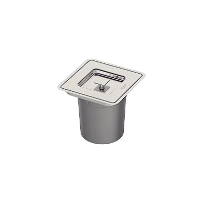 LIXEIRA DE EMBUTIR CLEAN SQUARE - TRAMONTINA
