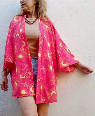 Quimono místico boho chic