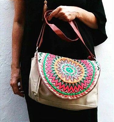 Bolsa boho mandala marrocos