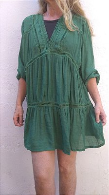 Saída de praia boho renda