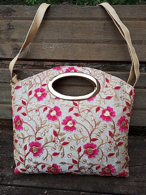 Bolsa bordada nepal boho chic