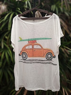 T-Shirts camiseta feminina mística yoga gato kombi filtro dos sonhos devore hippie.