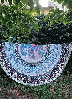 Canga redonda atoalhada