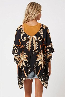 Quimono kaftan tropícal