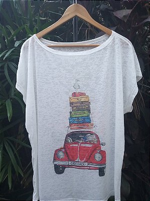 T-Shirts camiseta feminina mística yoga gato kombi filtro dos sonhos devore hippie.