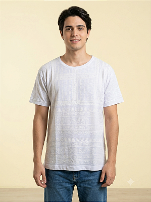 Camiseta indiana unissex hippie M