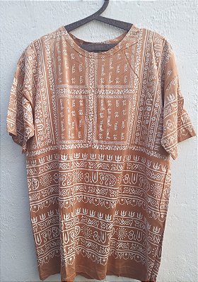 Camiseta indiana unissex hippie G