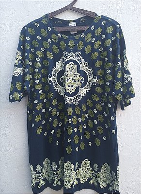 Camiseta indiana unissex hippie G
