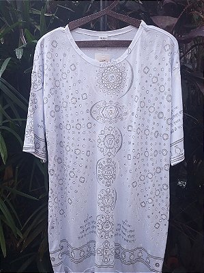 Camiseta indiana unissex hippie GG