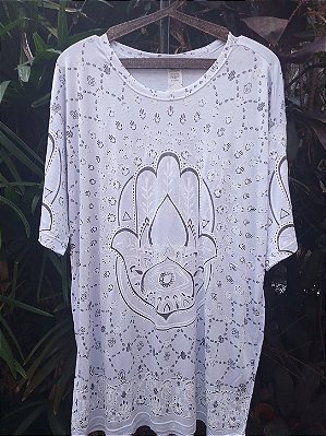 Camiseta indiana unissex hippie GG
