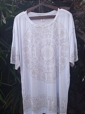 Camiseta indiana unissex hippie GG
