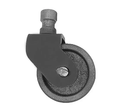 Roda Traseira Jacaré 2 Toneladas Ferro Com suporte - J2265C - Bovenau