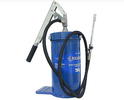Bomba Manual Para Graxa Com Recipiente 5KG - 8880 - Bremen