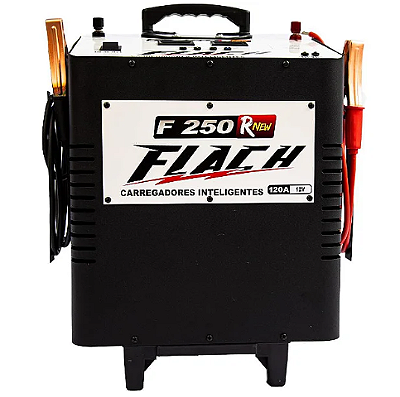 Carregador de bateria inteligente 127/220v 120A 12v - F250RNEW - FLACH