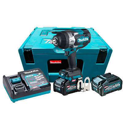 Chave de Imacto 3/4 40V 2Bat. C/Carr. C/Mal (XGT) - TW001GM201 - Makita