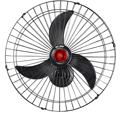 Ventilador de Parede Ind 70cm Vel 127/220 PRETO V70 - V70PPRRB - Goar