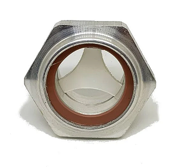 Visor de Nível de Óleo 1" Com O-RING Parafuso - 003.0312-0/AT - Schulz