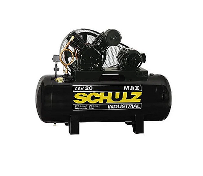 Compressor de Ar CSV 20 MAX/200L HMTA 5HP 220/380V - 922.9241-0 - Schulz