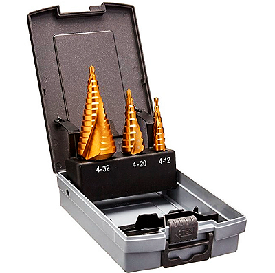 Kit broca escalonadas com 3PCS 4-12 / 4-20 / 4-32 - D-41872 - Makita