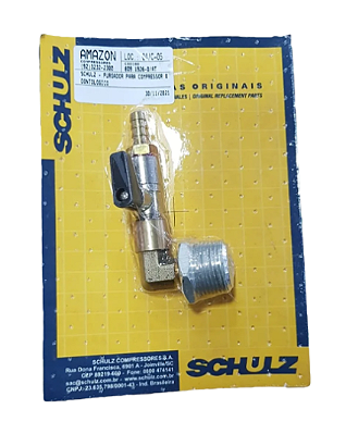 Purgador para compressor odontologico - 809.1926-0/AT - Schulz