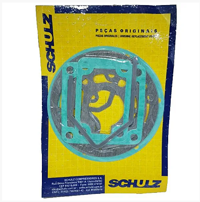 Jogo de Juntas Não Amianto p/ MSV 20/25 Max - 830.0776-0/NA - Schulz