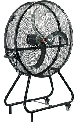 Ventilador Móvel 1M 220V PRETO V100 - V100M2 - GOAR