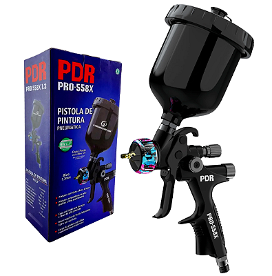 PISTOLA DE PINTURA MOD. HVLP (1.3MM) 600ML PRO-558X - BERLIN