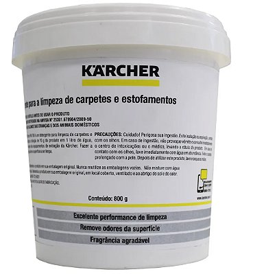 KARCHER - LIMPA CARPETE E ESTOFADO (800G) - 9.381-171.0