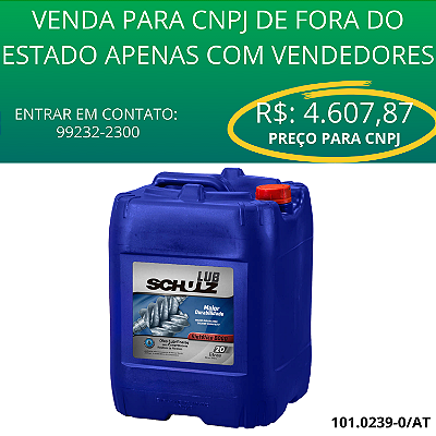 OLEO LUB SINTETICO SCHULZ CETUS PAO 46  (20 LTS) - 8.0000H