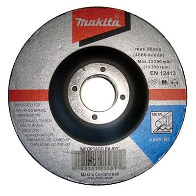 DISCO DE DESBASTE  ABRASIVO 7X1/4X7/8 GR24 (UN) - D-19853-5 - MAKITA