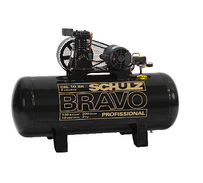 COMPRESSOR DE AR CSL 10 BR 100L 110/220V MONO 2CV 2P 60HZ BR