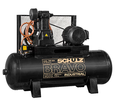 COMPRESSOR DE AR CSL 30 BR 250L 220/380V TRIF 7,5CV 2P 60HZ