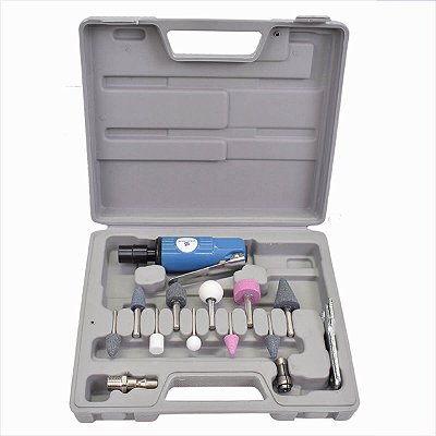 RETIFICA RETA 1/4POL. MINI - MOD.7590- PNEUMATICA C/ MALETA