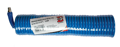 MANGUEIRA ESPIRAL PU 6,5X10MM -10 METROS - M 1/4 - SIGMA