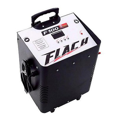 CARREGADOR DE BATERIA INTELIGENTE 100RNEW 127/220V 40A 12V - F100RNEW - FLACH