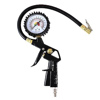 CALIBRADOR ANALOGICO C/BICO AR 0 A 220 PSI C/MANOMETRO - SIG