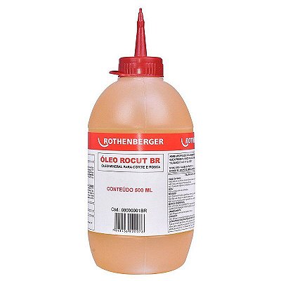 OLEO LUB ROSCA CORTE EMBALAGEM - ROSQUEADEIRA (500ML) ROCUT - 08000001BR - rothenberger