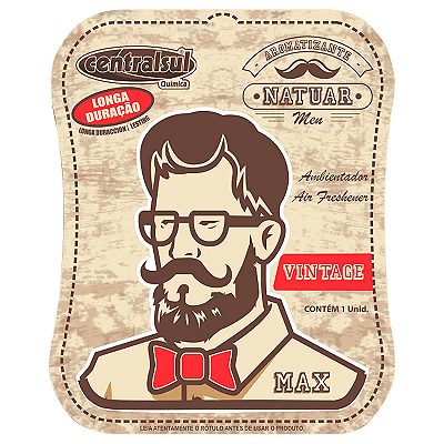 CENTRALSUL - AROMATIZANTE CAR CARE MINIATURA MAX VINTAGE