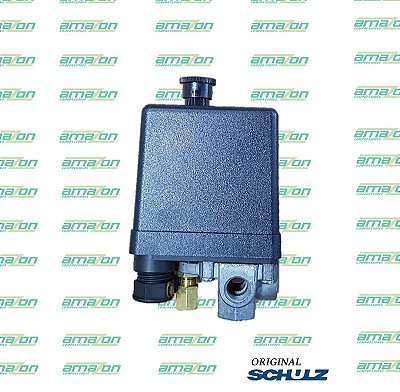 SCHULZ - PRESSOSTATO 100 A140LBS 4 VIAS C/ BOTAO SUPERIOR