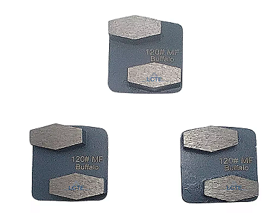 BUFFALO - CONJUNTO ABRASIVO HEX 120 P/ POLITRIZ BF2800 (3PCS