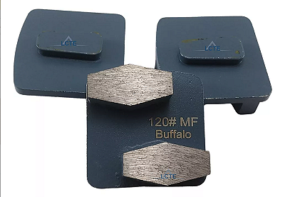 BUFFALO - CONJUNTO ABRASIVO HEX 120 P/ POLITRIZ BF2800 (3PCS