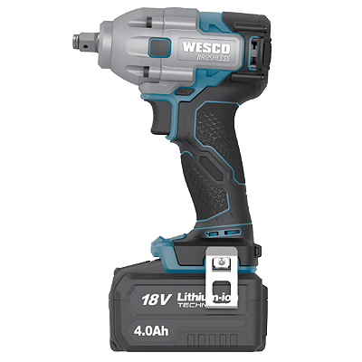 CHAVE DE IMPACTO 1/2 - 35KGFM 3.200 RPM C/CAR + 1BAT - WESCO