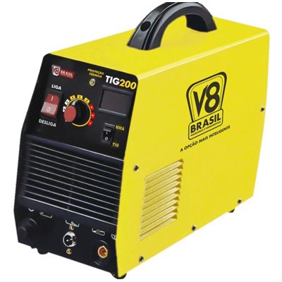 MAQUINA DE SOLDA TIG MMA 200S 220V 220A - V8 BRASIL