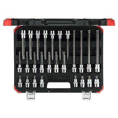 CHAVE SOQUETE 1/2 XNZ R68003026 (JG) 26 PCS C/MALETA - GEDOR