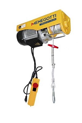 GUINCHO ELETRICO 150-300KG 220V MONO S CACAMBA 12 - 6MTS