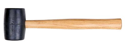 MARTELO DE BORRACHA 60MM 550G CABO MADEIRA - BREMEN