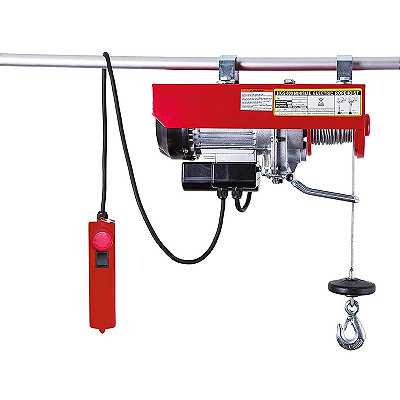 GUINCHO ELETRICO 100/200KG 220V MONO S/ CACAMBA 12MTS 480W