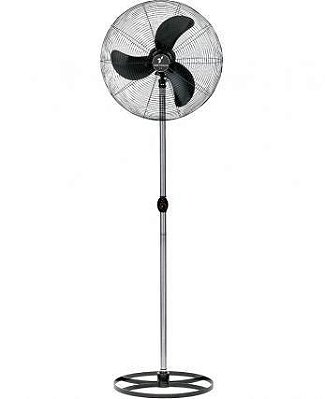 VENTILADOR DE COLUNA IND 65CM 127/220V VEL PRETO CROMADO