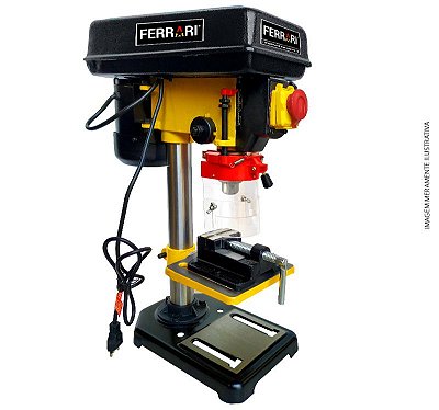 FURADEIRA DE BANCADA FG 13 - 220V 350W C/ MORSA - FERRARI