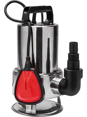 BOMBA SUBMERSIVEL ACO INOX 370W MONO 220V AGUA LIMPA WORK